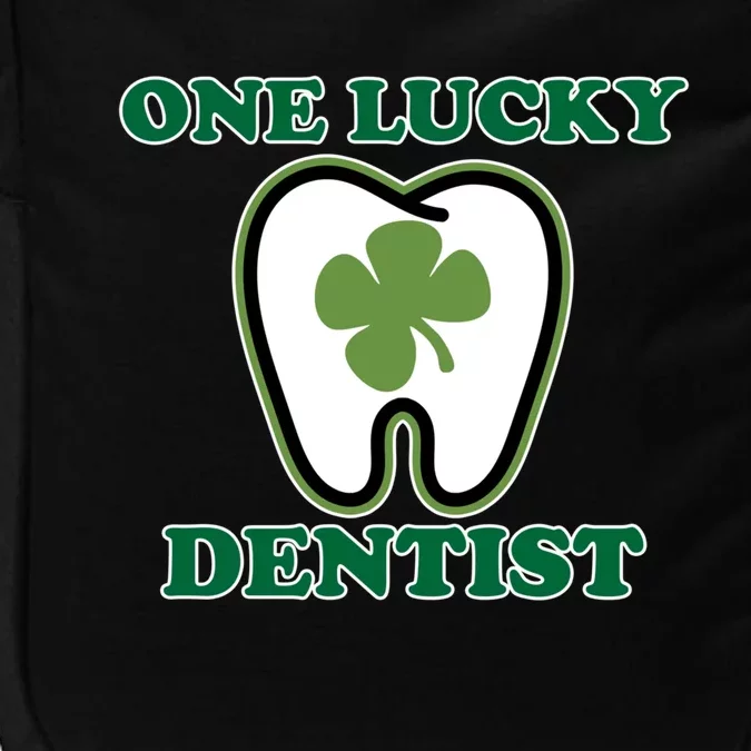 One Lucky Dentist St Patricks Day Irish Green Graphic Cute Gift Impact Tech Backpack