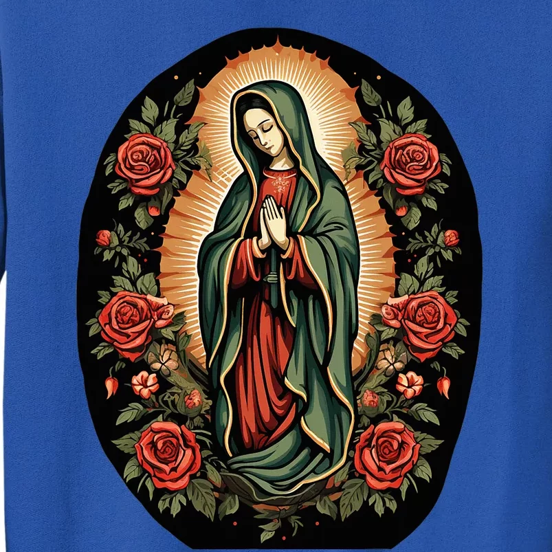 Our Lady De Guadalupe Sant Mary For Christians Catholics Sweatshirt