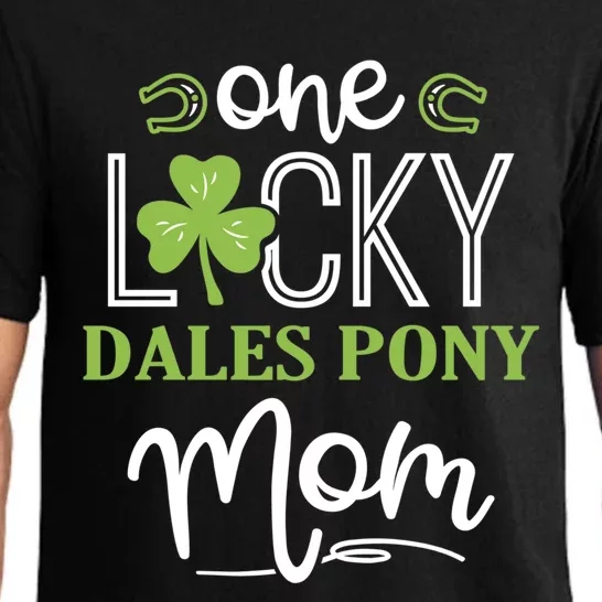 One Lucky Dales Pony Horse Mom Irish Horseback Riding Gift Pajama Set