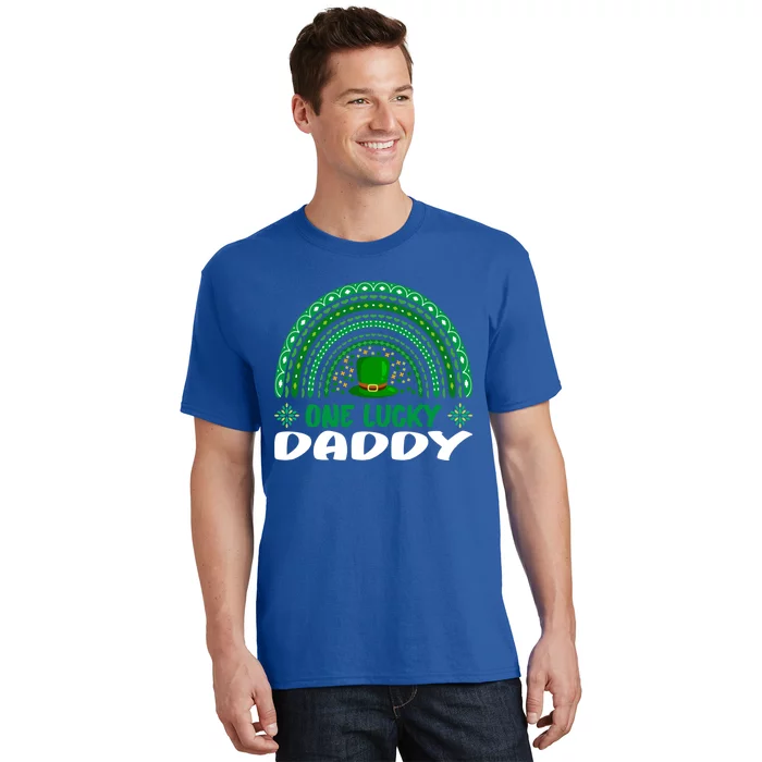 One Lucky Daddy Gift St Patrick's Day Funny For Daddy Cool Gift T-Shirt