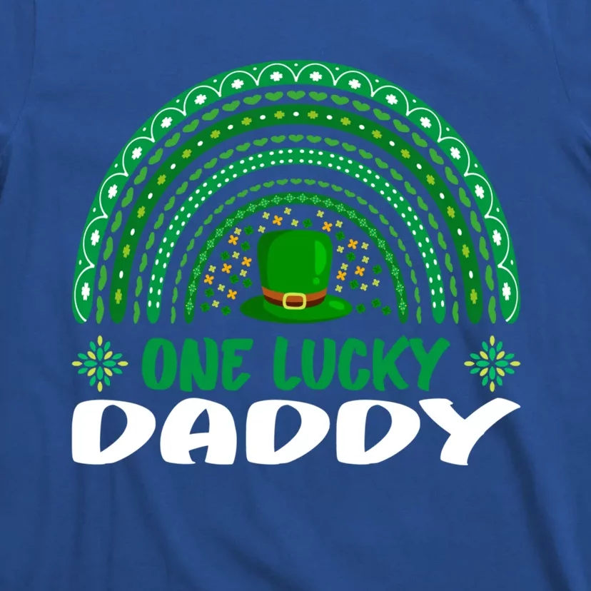 One Lucky Daddy Gift St Patrick's Day Funny For Daddy Cool Gift T-Shirt