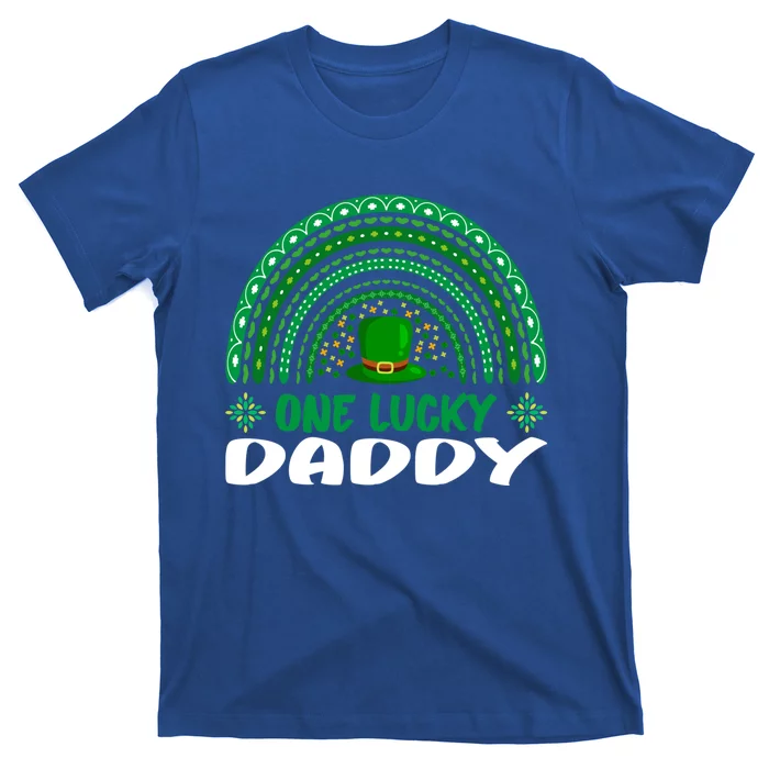 One Lucky Daddy Gift St Patrick's Day Funny For Daddy Cool Gift T-Shirt