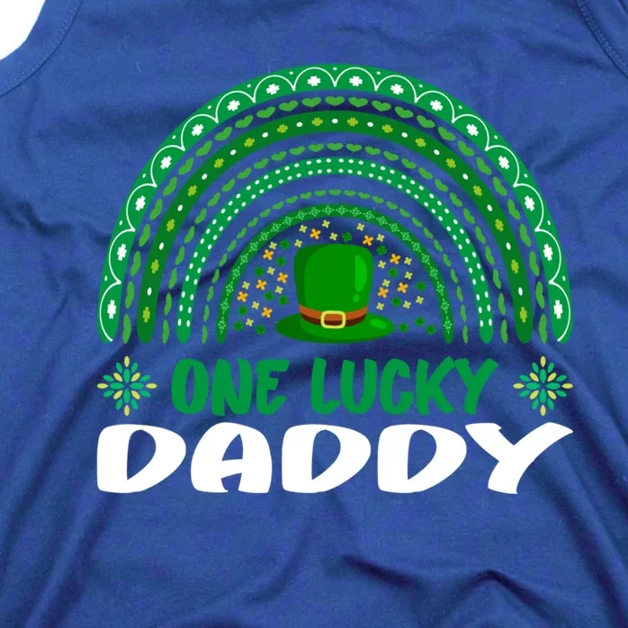 One Lucky Daddy Gift St Patrick's Day Funny For Daddy Cool Gift Tank Top