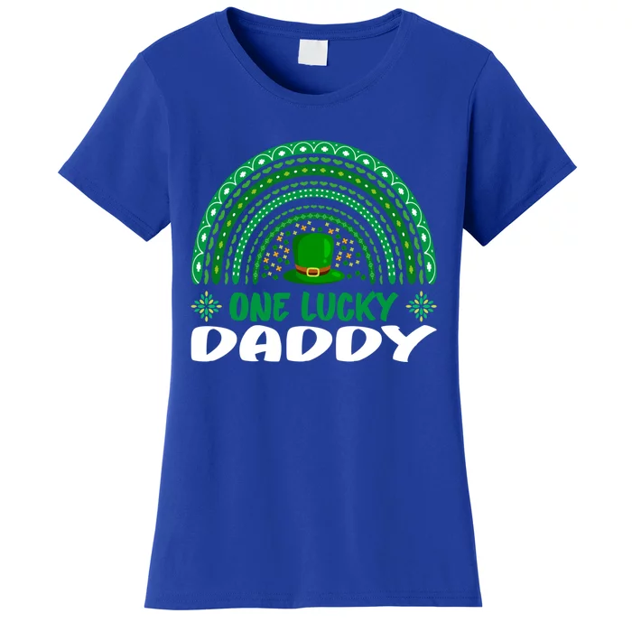 One Lucky Daddy Gift St Patrick's Day Funny For Daddy Cool Gift Women's T-Shirt