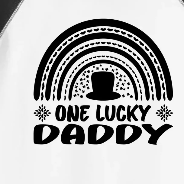 One Lucky Daddy Gift St Patrick's Day Funny For Daddy Gift Toddler Fine Jersey T-Shirt