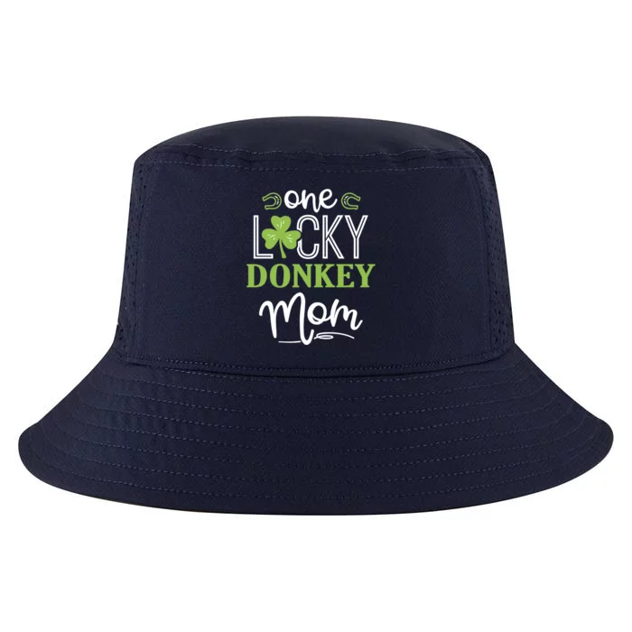 One Lucky Donkey Horse Mom Irish Horseback Riding Great Gift Cool Comfort Performance Bucket Hat