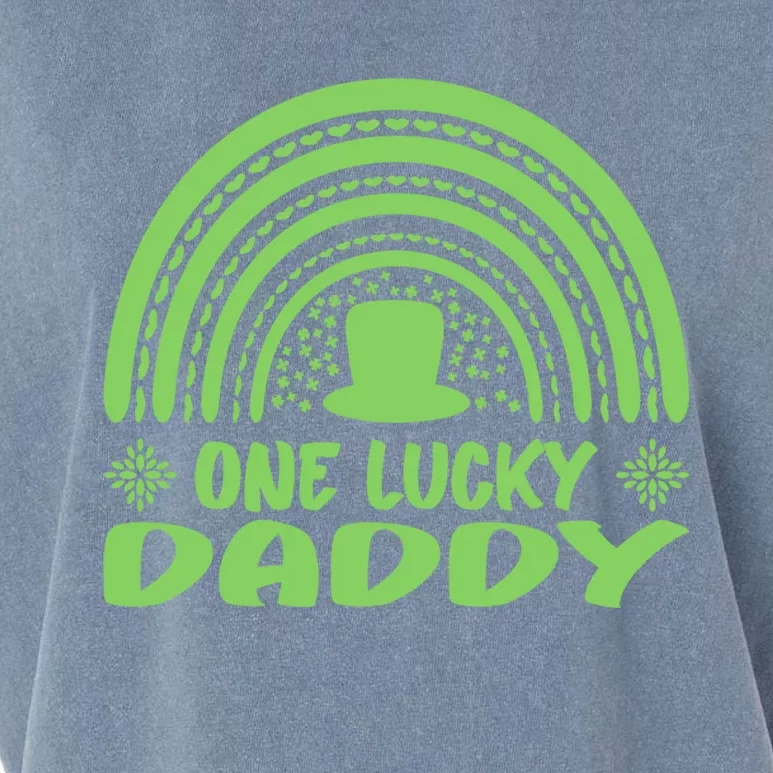 One Lucky Daddy Gift St Patrick's Day Funny For Daddy Funny Gift Garment-Dyed Women's Muscle Tee