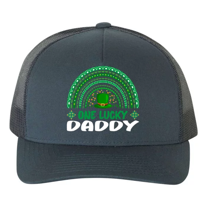 One Lucky Daddy Cute Gift St Patrick's Day Funny For Daddy Cute Gift Yupoong Adult 5-Panel Trucker Hat