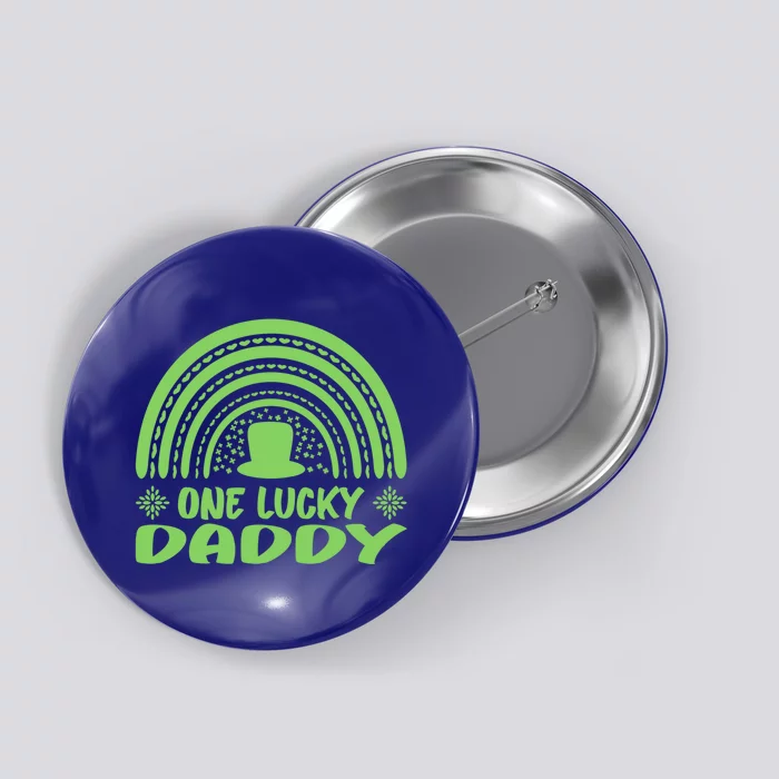 One Lucky Daddy Gift St Patrick's Day Funny For Daddy Gift Button