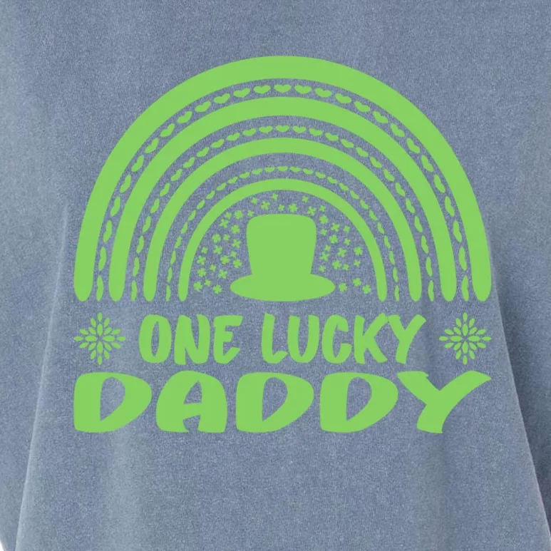 One Lucky Daddy Gift St Patrick's Day Funny For Daddy Gift Garment-Dyed Women's Muscle Tee