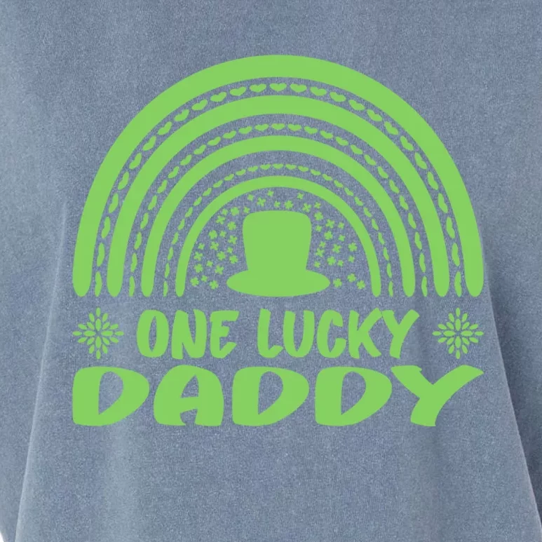 One Lucky Daddy Gift St Patrick's Day Funny For Daddy Gift Garment-Dyed Women's Muscle Tee