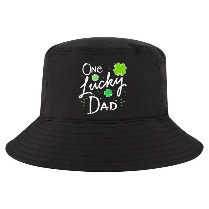 One Lucky Dad Matching St Patricks Day Funny Daddy Cool Comfort Performance Bucket Hat