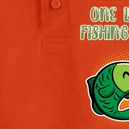 One Lucky Fishing Lover St Patricks Day Irish Green Graphic Cute Gift Dry Zone Grid Performance Polo