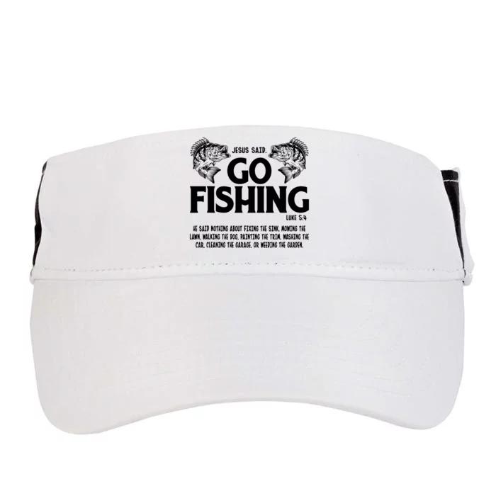 One Lucky Fisherman Matching Couples Fishing Adult Drive Performance Visor