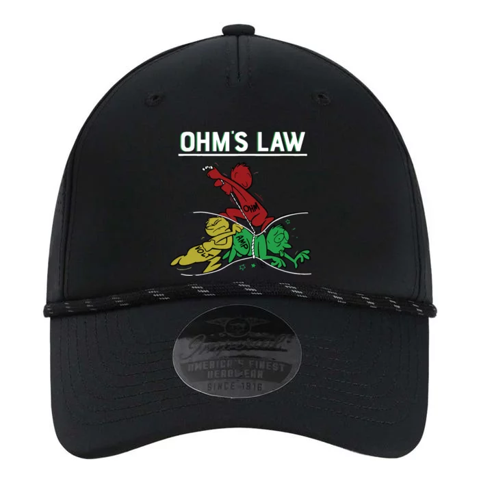 Ohms Law Funny Electrical Electronics Engineer Funny T Performance The Dyno Cap