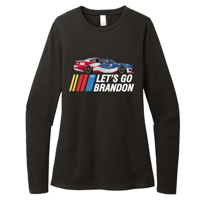 ORIGINAL Let's Go Brandon Racing FJB Womens CVC Long Sleeve Shirt