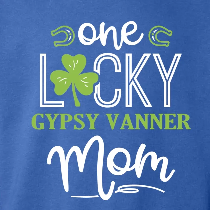 One Lucky Gypsy Vanner Horse Mom Irish Horseback Riding Gift Toddler Hoodie