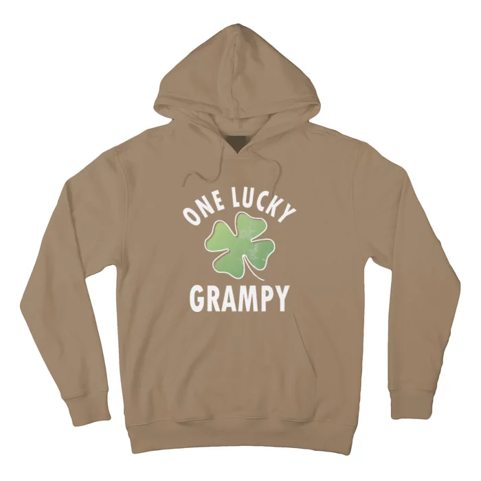 One Lucky Grampy Funny Saint Patricks Day Gift Hoodie