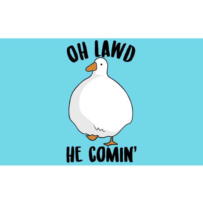 Oh Lawd He Comin Thicc Goose Meme Bumper Sticker