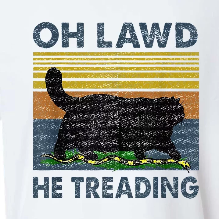 Oh Lawd He Treading Sueded Cloud Jersey T-Shirt