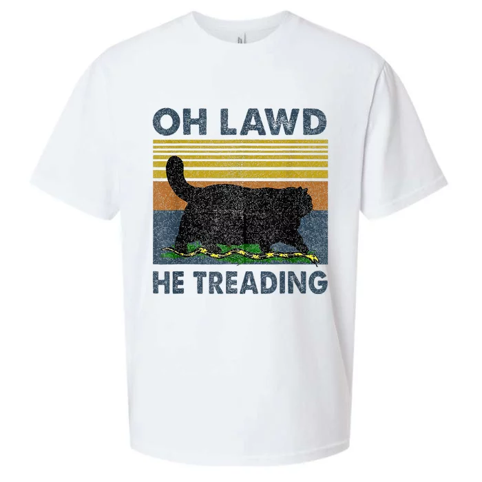 Oh Lawd He Treading Sueded Cloud Jersey T-Shirt