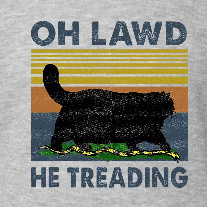 Oh Lawd He Treading Toddler Sweatshirt