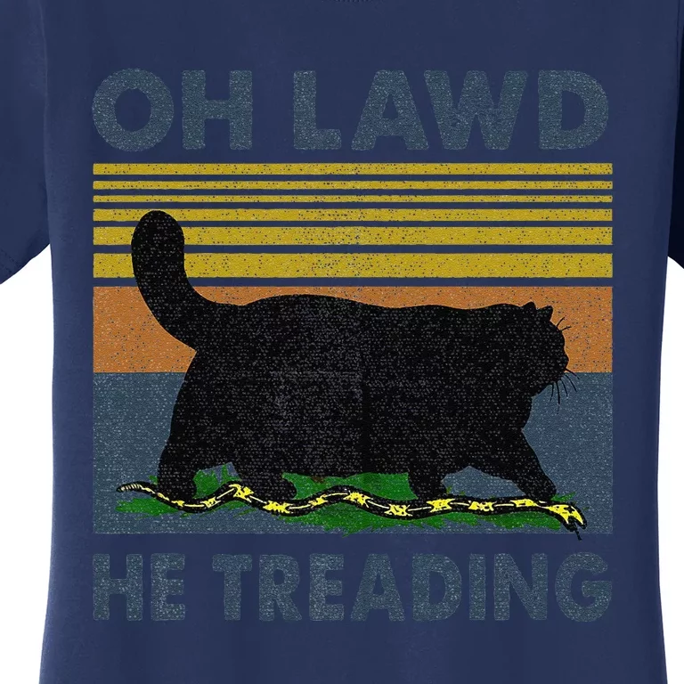 Oh Lawd He Treading Gift Women's T-Shirt