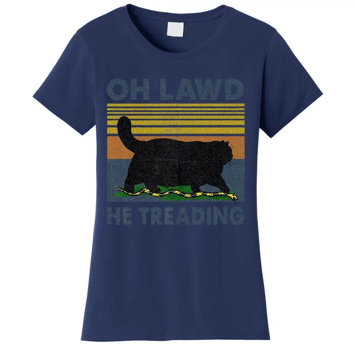 Oh Lawd He Treading Gift Women's T-Shirt