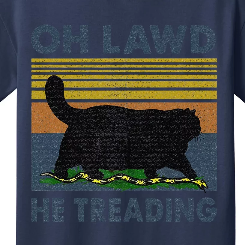 Oh Lawd He Treading Gift Kids T-Shirt