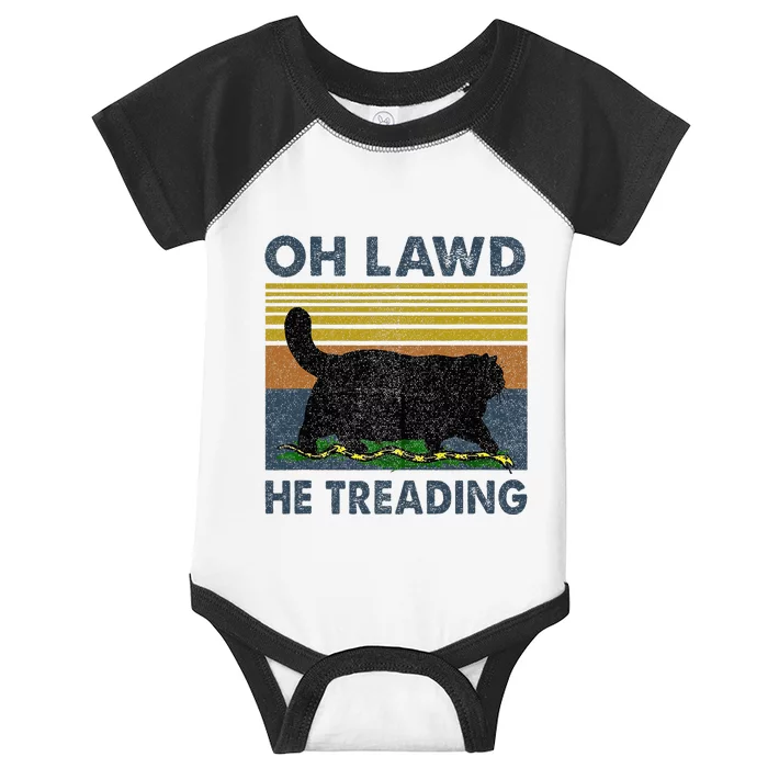 Oh Lawd He Treading Infant Baby Jersey Bodysuit