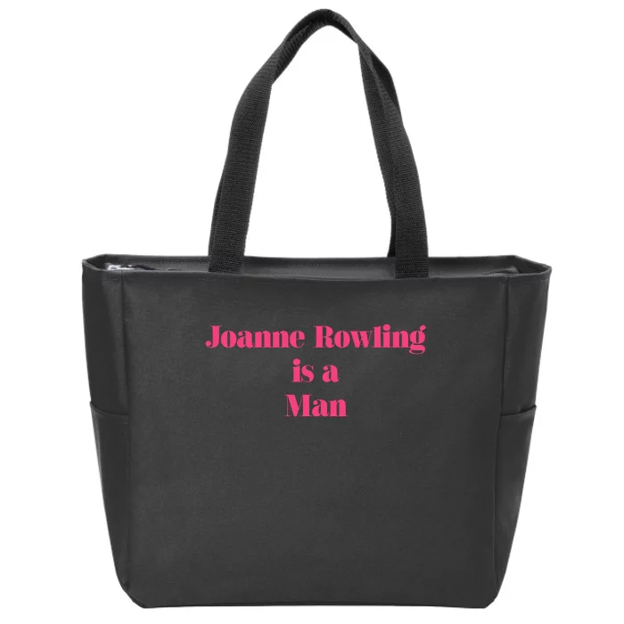 Oli London Joanne Rowling Is A Man Zip Tote Bag