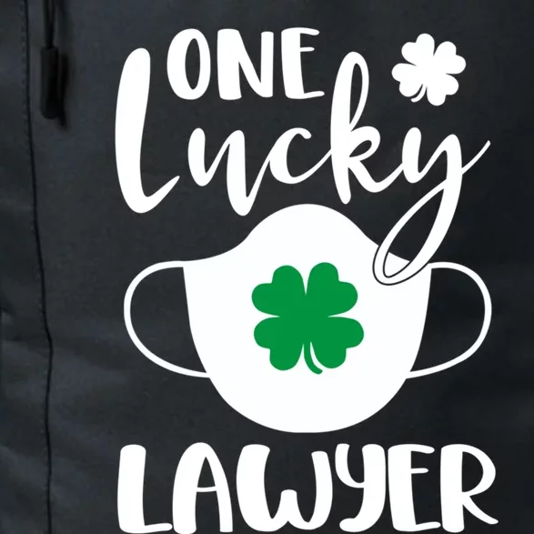 One Lucky Lawyer St Patrick's Day Lawyer Gift Daily Commute Backpack