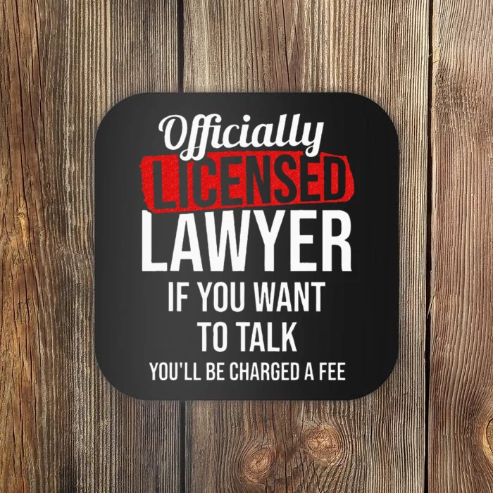 Officially Licensed Lawyer Attorney Legal Counsel Paralegal Coaster