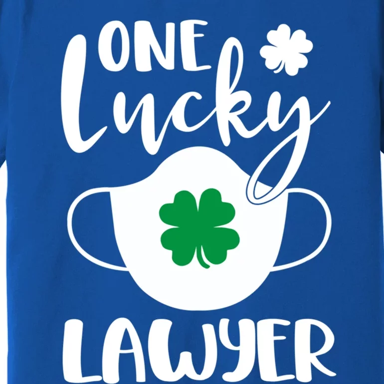 One Lucky Lawyer St Patrick's Day Lawyer Cute Gift Premium T-Shirt