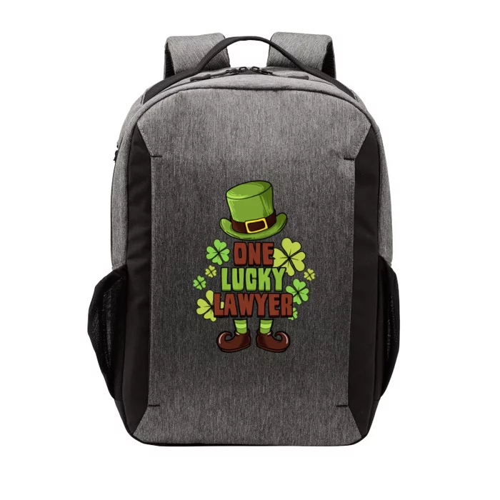 One Lucky Lawyer Laprechaun St Patricks Great Gift Vector Backpack