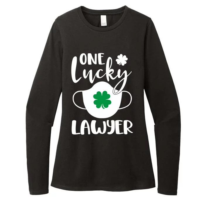 One Lucky Lawyer St Patrick's Day Lawyer Gift Womens CVC Long Sleeve Shirt