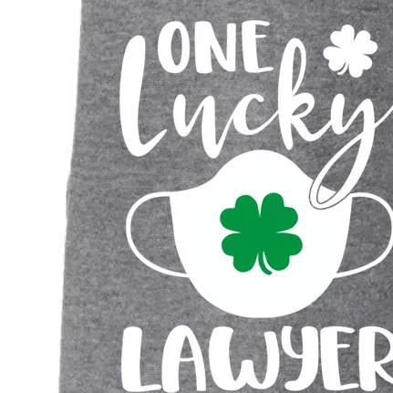 One Lucky Lawyer St Patrick's Day Lawyer Gift Doggie 3-End Fleece Hoodie