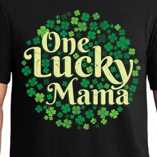 One Lucky Mama St Patricks Day Pajama Set