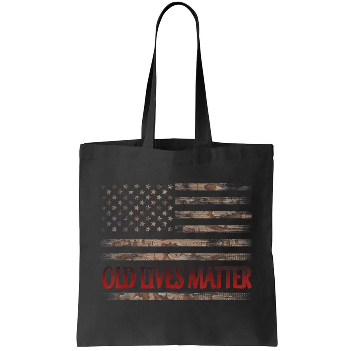 Old Lives Matter 40th 50th 60th 70th Birthday Tote Bag