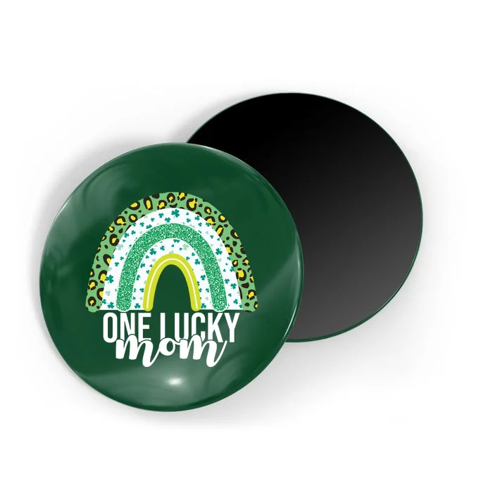 One Lucky Mom Rainbow St Patrick's Day Magnet