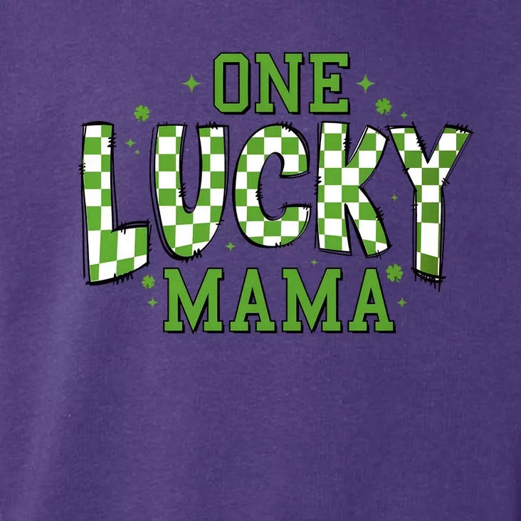 One Lucky Mama St Patrick’S Retro Toddler Hoodie