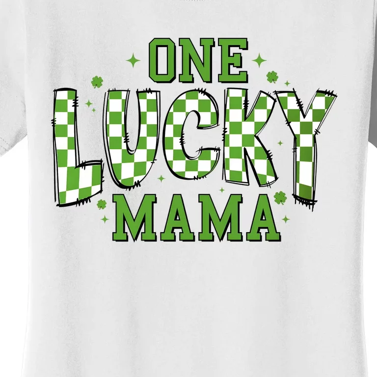 One Lucky Mama St Patrick’S Retro Women's T-Shirt