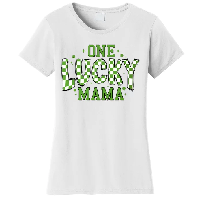 One Lucky Mama St Patrick’S Retro Women's T-Shirt