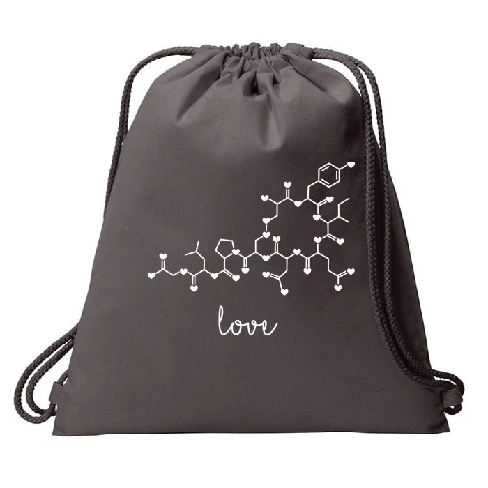 Oxytocin Love Molecule Drawstring Bag