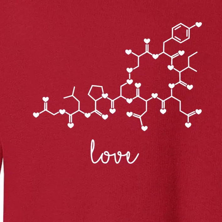 Oxytocin Love Molecule Toddler Sweatshirt