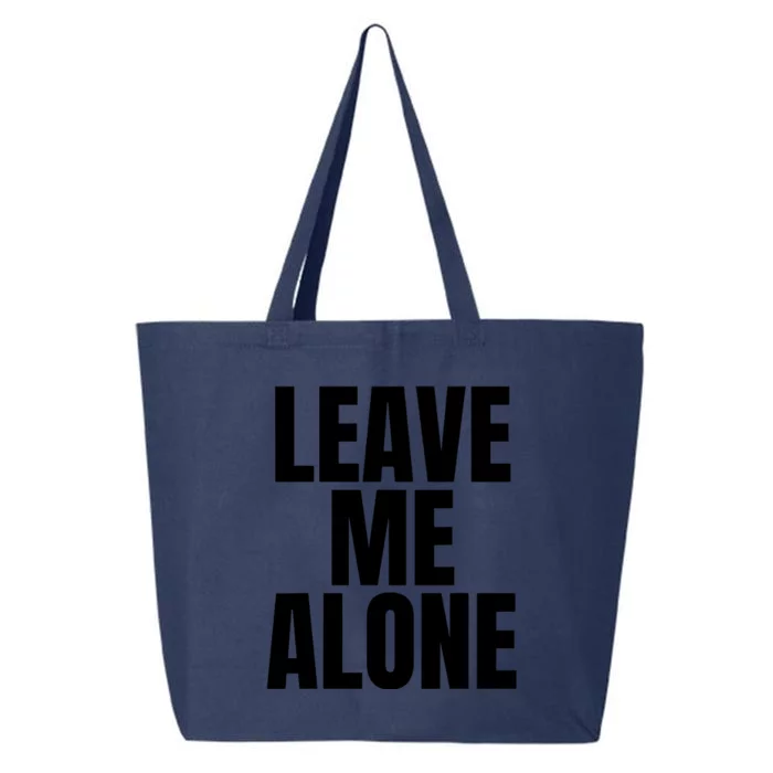 Original Leave Me Alone White 25L Jumbo Tote