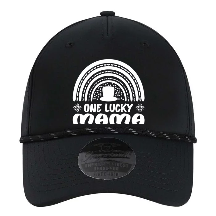 One Lucky Mama Gift St Patrick's Day Funny For Mama Gift Performance The Dyno Cap