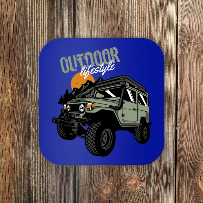 Outdoor Lifestyle Mud Truck And Mudding Gift Coaster