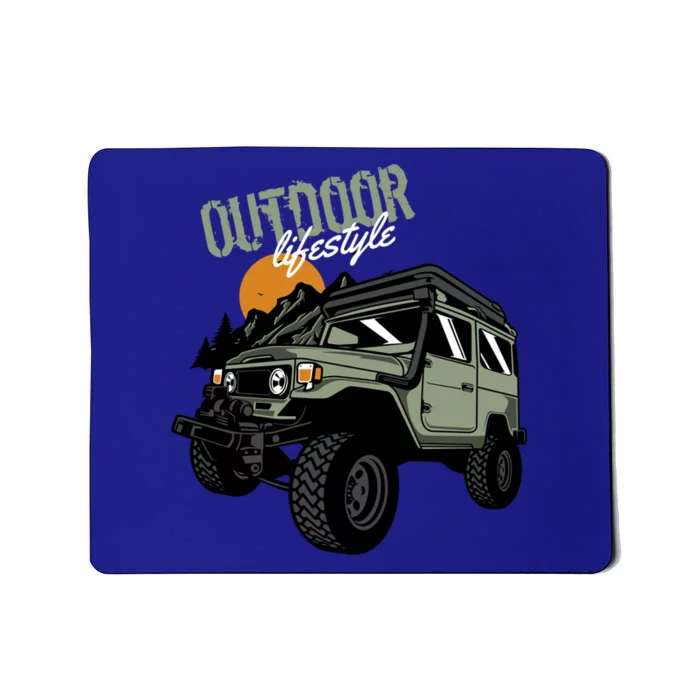 Outdoor Lifestyle Mud Truck And Mudding Gift Mousepad