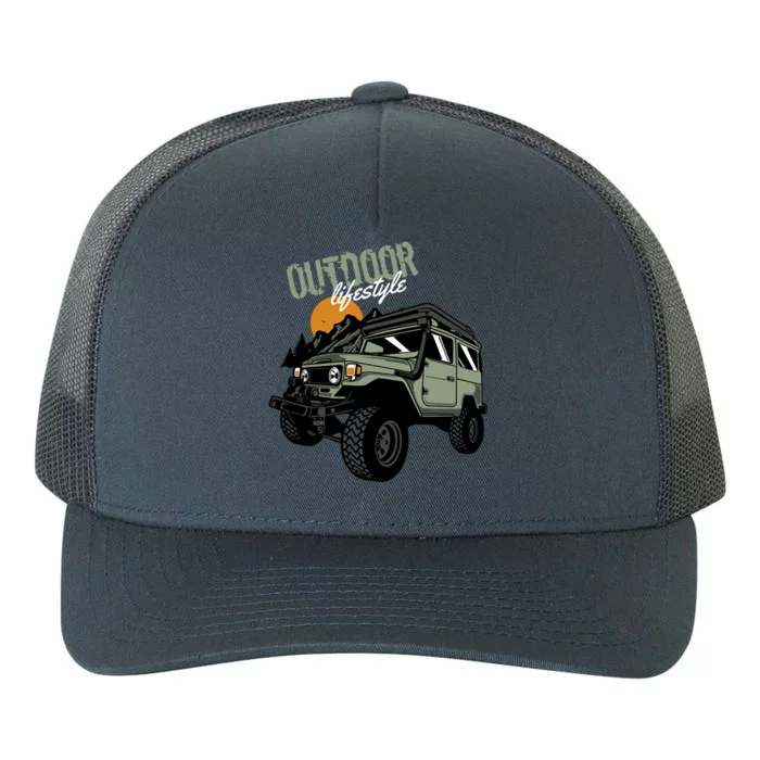 Outdoor Lifestyle Mud Truck And Mudding Gift Yupoong Adult 5-Panel Trucker Hat